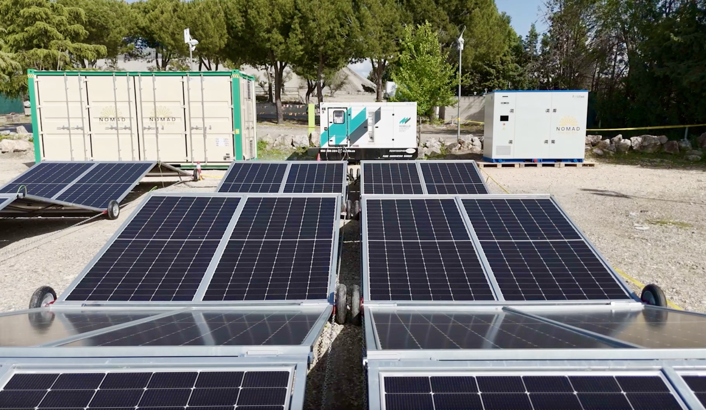 Nomad Energy Box on location